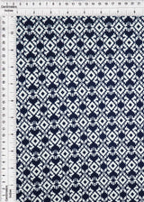 1 Yard Graphic Geo DTY Stretch Knit Fabric 58/60 Inch Wide Light Soft Material for Modern Fashion & DIY Projects