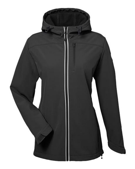 Nautica Women's Wavestorm Hooded Soft Shell Jacket