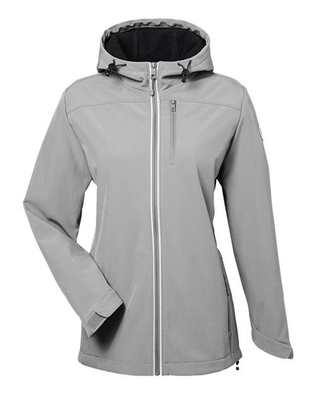 Nautica Women's Wavestorm Hooded Soft Shell Jacket