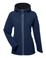 Nautica Women's Wavestorm Hooded Soft Shell Jacket
