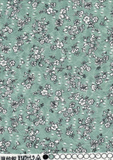 Jacquard Eyelet Floral Knit Stretch Fabric Sage