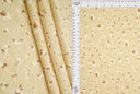 Jacquard Eyelet Ditsy Floral Knit Tan