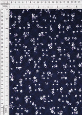 Eyelet Ditsy Floral Jacquard Knit Fabric DTY Stretch Polyester 58/60” Wide