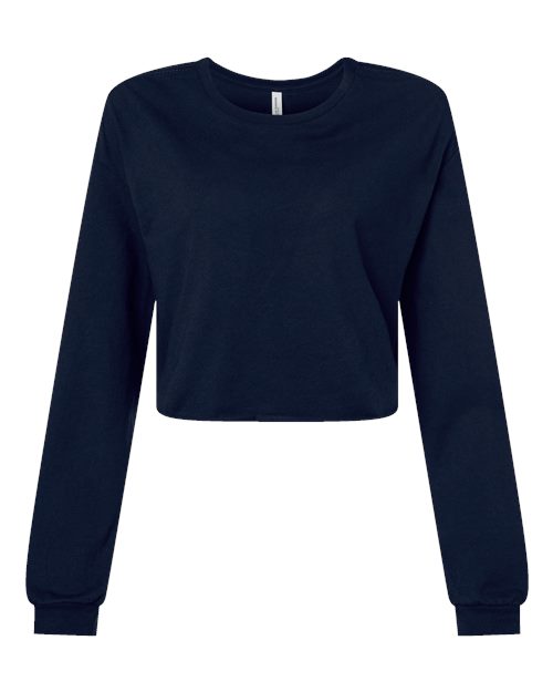 FWD Fashion Women's Crop Long Sleeve Tee