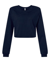 Bella + Canvas Women's FWD Fashion Crop Long Sleeve Tee