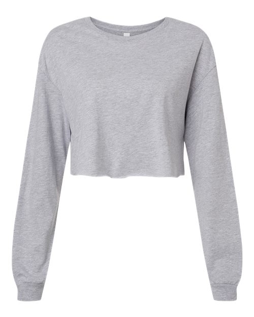 Bella + Canvas Women's FWD Fashion Crop Long Sleeve Tee