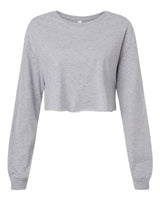 Bella + Canvas Women's FWD Fashion Crop Long Sleeve Tee