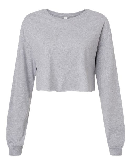 Bella + Canvas Women's FWD Fashion Crop Long Sleeve Tee