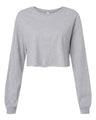 Bella + Canvas Women's FWD Fashion Crop Long Sleeve Tee