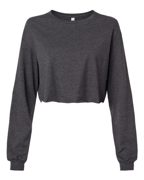 Bella + Canvas Women's FWD Fashion Crop Long Sleeve Tee
