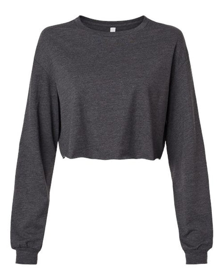 Bella + Canvas Women's FWD Fashion Crop Long Sleeve Tee