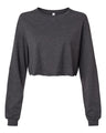 Bella + Canvas Women's FWD Fashion Crop Long Sleeve Tee