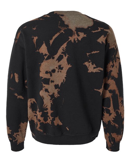 Essential Fleece Bleach Wash Crewneck Sweatshirt