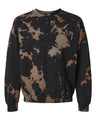 Essential Fleece Bleach Wash Crewneck Sweatshirt