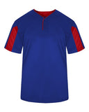 Camiseta Striker con tapeta, cuello redondo y manga corta  