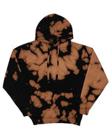 Premium Fleece Bleach Wash Hooded Sweatshirt