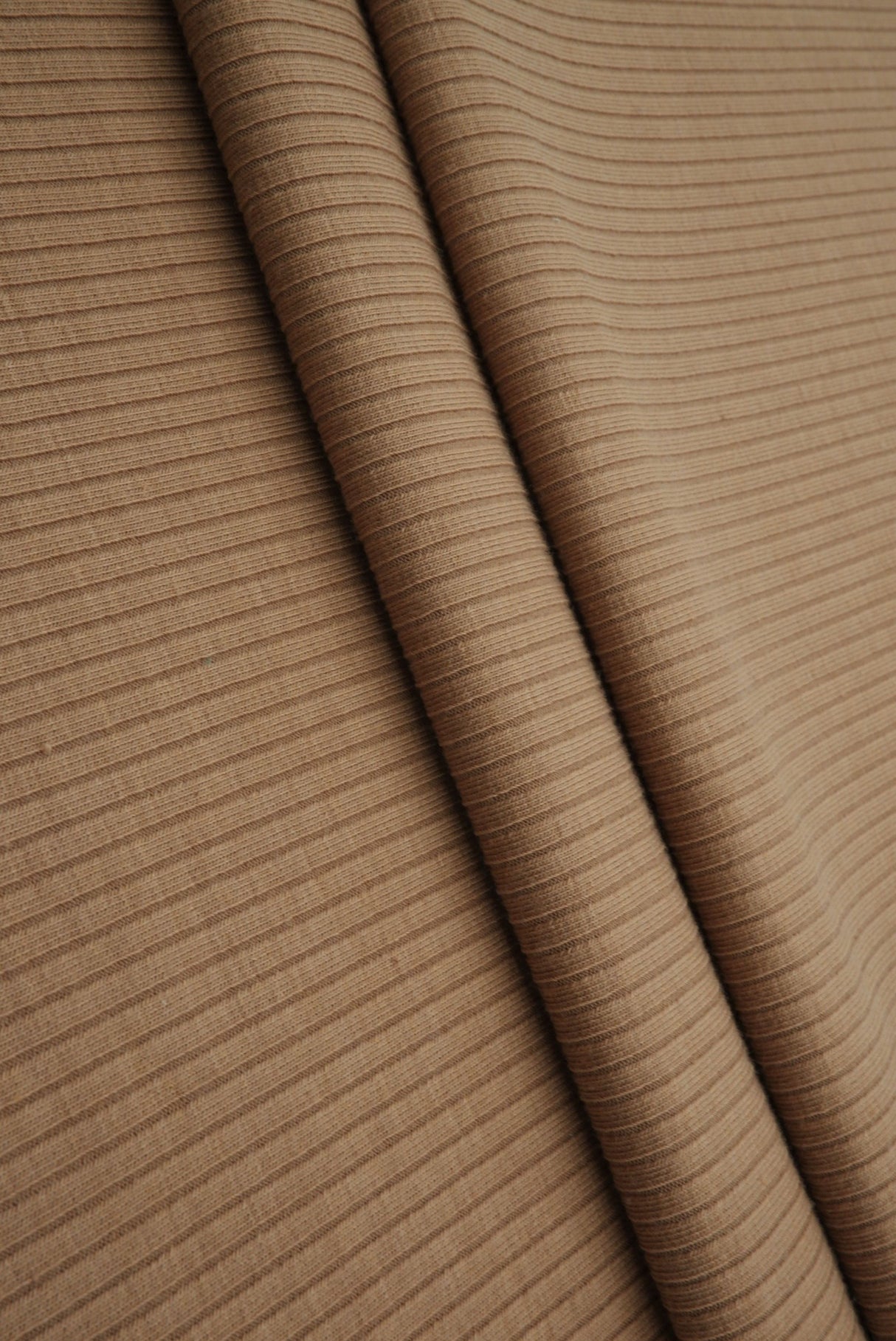Rib Knit Fabric Thick Cozy