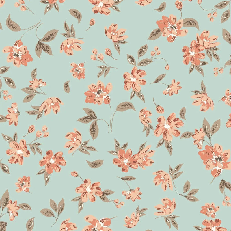 1 Yard CEY Ditsy Floral Fabric Lightweight Woven Polyester, 58/59” Wide for Dresses & Tops