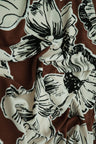 Big Floral Korean ITY Knit Fabric Soft Stretch Polyester Spandex 58/60” Wide