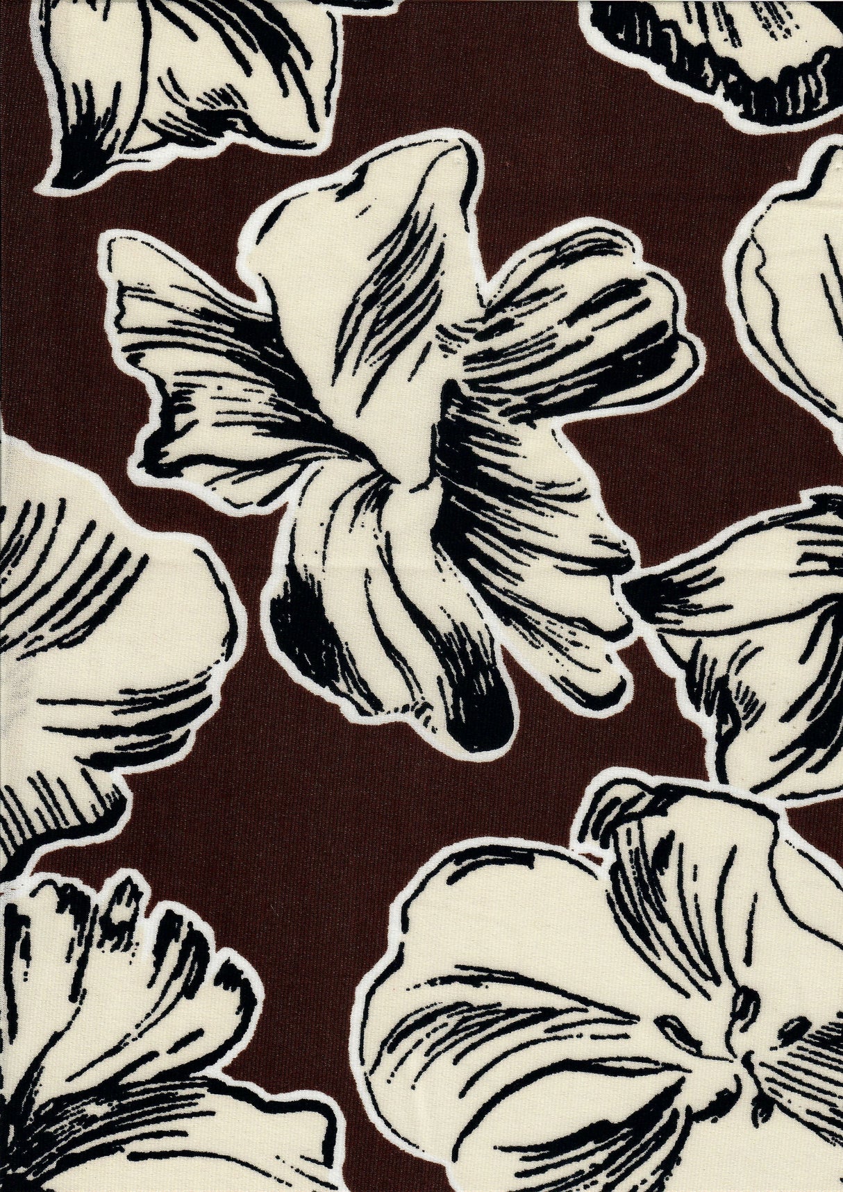 Floral ITY Stretch Knit Fabric