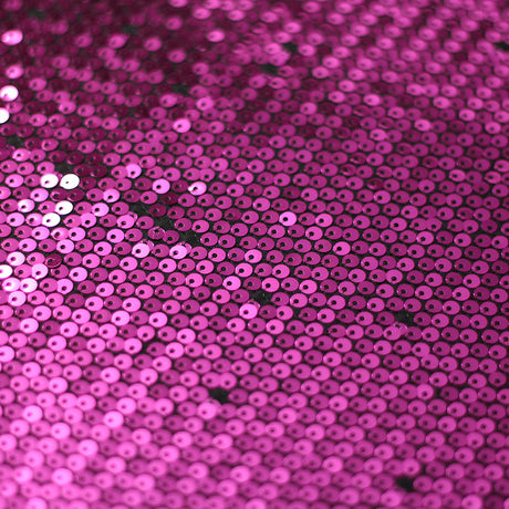 Razzle Sequins Polyester Spandex Fabric - Multiple Colors, Round Sequins, 52-54" Width, 200 GSM (1 Yard)