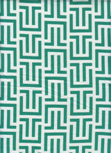 Brushed Retro Geometric Knit Fabric