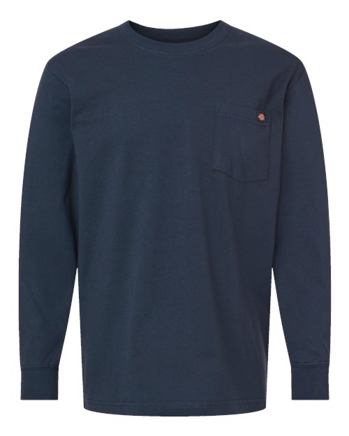 Dickies Men's Tall Heavyweight Long Sleeve T-Shirt