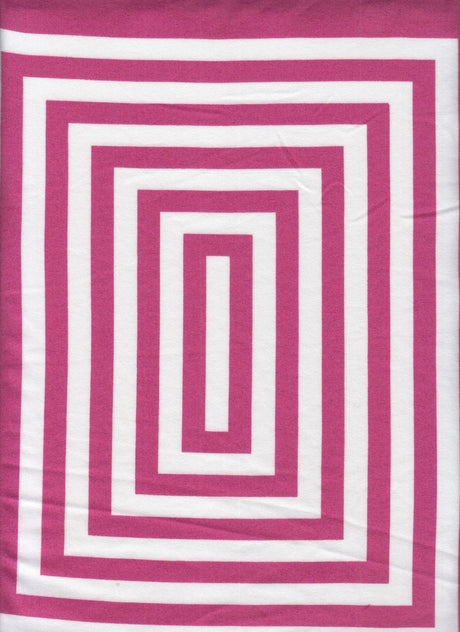 1 yarda de tela de punto cepillada DTY con diseño geométrico retro de 58/60 pulgadas de ancho, material acogedor y elástico para proyectos de costura vintage  