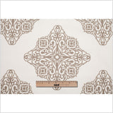 Taupe Light-Weight Printed Cotton Woven