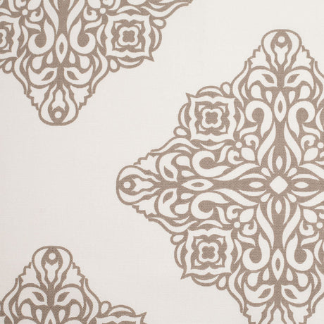 Taupe Light-Weight Printed Cotton Woven