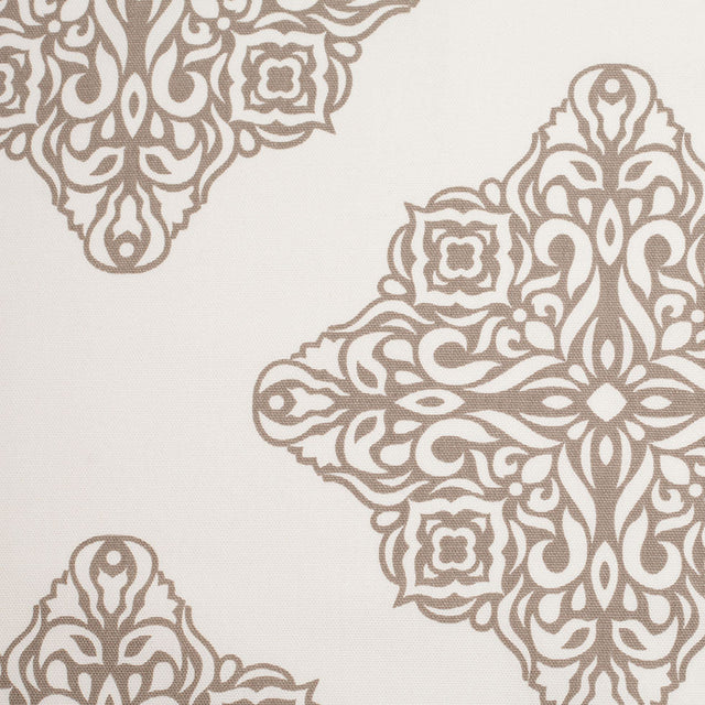 Taupe Light-Weight Printed Cotton Woven