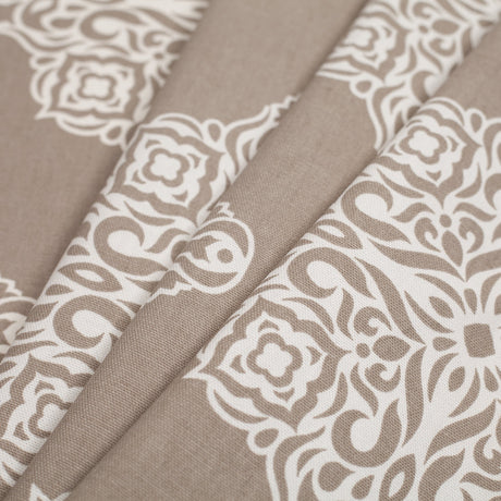 Mushroom Light-Weight Printed Cotton Woven