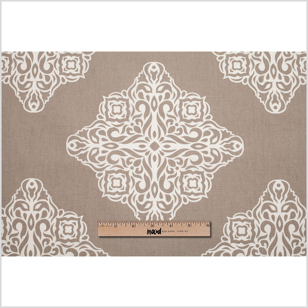 Mushroom Light-Weight Printed Cotton Woven