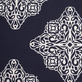 Midnight Blue Light-Weight Printed Cotton Woven