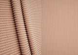 Jacquard Double Knit Rib Stretch Fabric