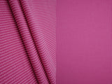 Jacquard Double Knit Rib Stretch Fabric