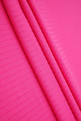 Rib Stretch Knit Fabric Solid