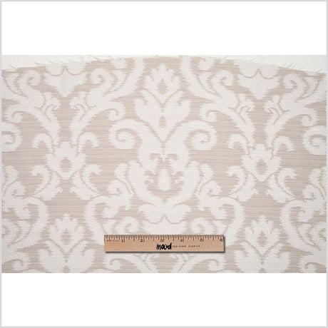 Flax Damask Woven Blend