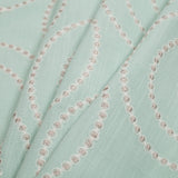 Opal Embroidered Circles Polyester Woven