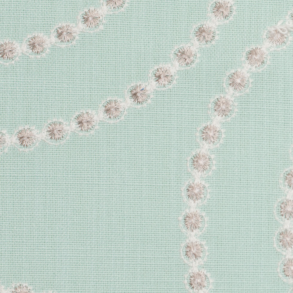 Opal Embroidered Circles Polyester Woven