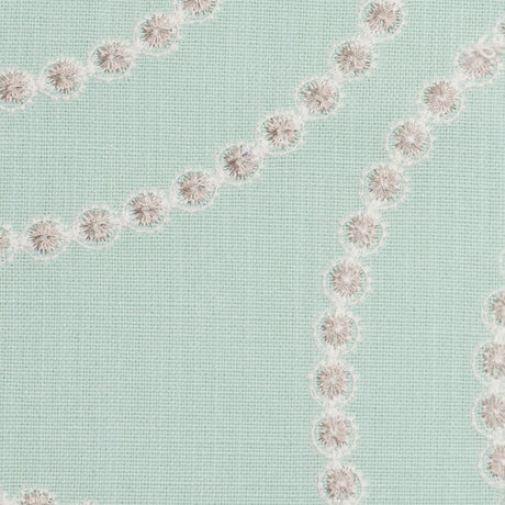 Opal Embroidered Circles Polyester Woven