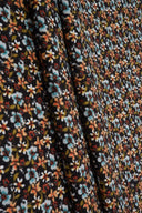 1 Yard 8x3 Yummy Rib Knit Fabric Ditsy Floral Stretch, 58/59” Wide for Tops & Dresses