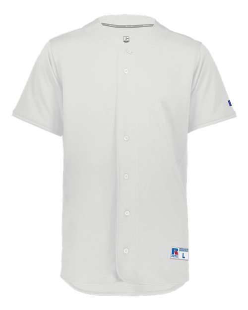 Russell Athletic Unisex Five Tool Full-Button Front Baseball Jersey