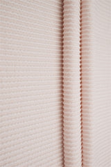 Jacquard Double Knit Rib Stretch Fabric