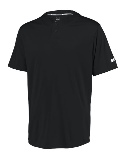 Performance Two-Button Solid Jersey