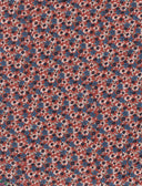 DTY Brushed Ditsy Floral Knit Terracotta