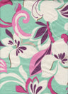Floral Print Satin Fabric
