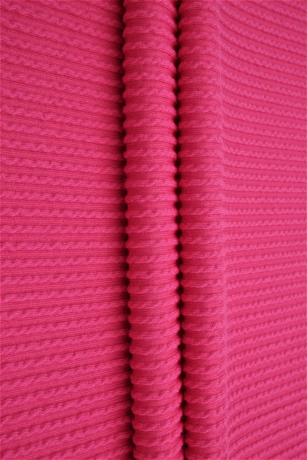 Double Knit Rib Stretch Fabric