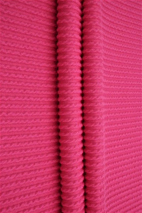 1 yarda de tela acogedora de doble tejido 56/57" 77% poliéster 18% rayón 5% spandex 240 GSM