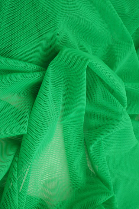 Mesh Stretch Solid Fabric